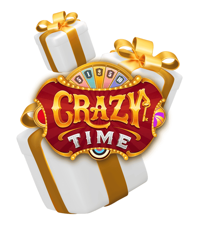 8E88 Crazy Time wheel mid-spin on live game-show featuring bright neon colours and dynamic action